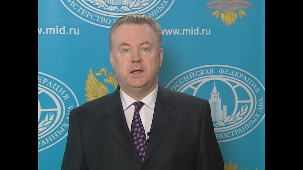 Russia: Strikes on Syria could spark nuclear disaster - Russian FM spokesperson