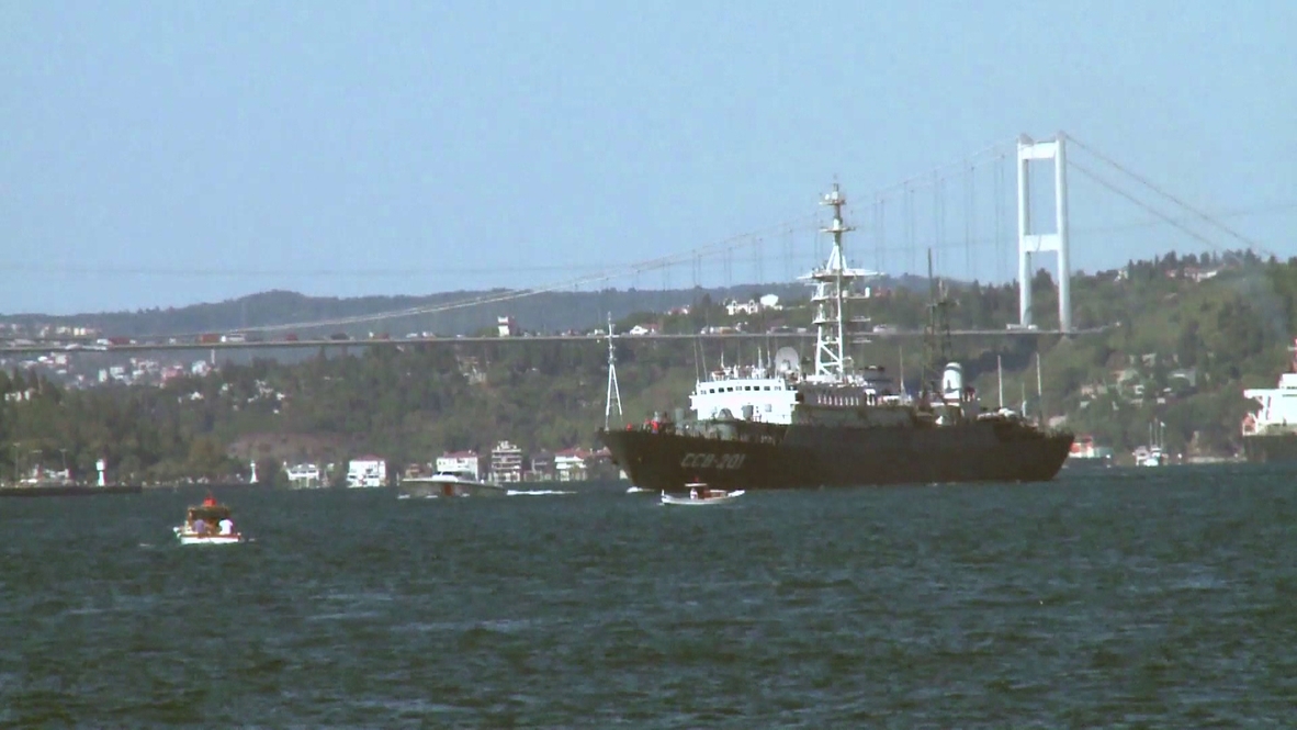 Turkey: Russian warship arrives in Mediterranean