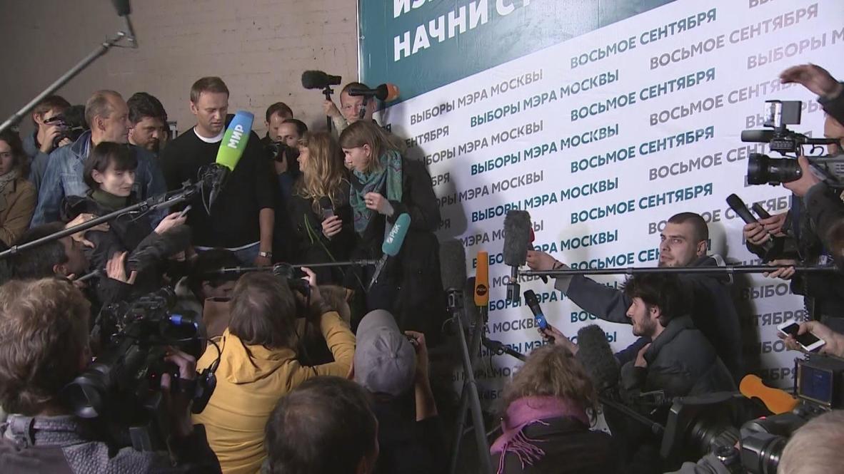 Russia: Navalny rejects election result and demands full data