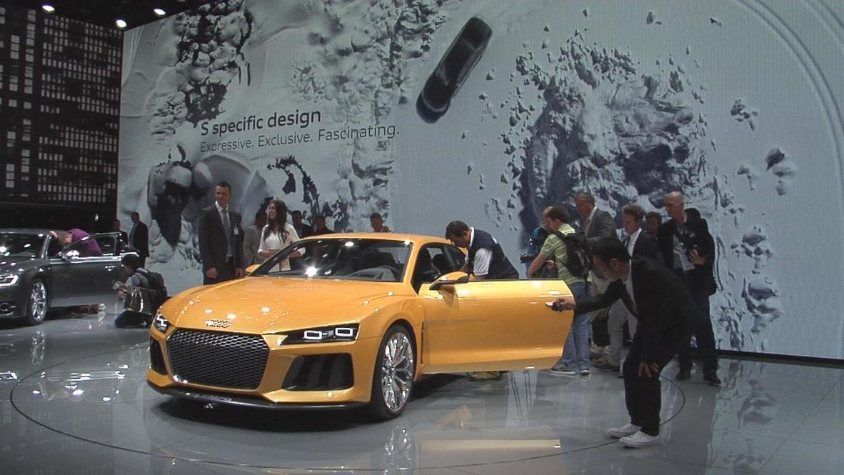 Germany: Audi Sport Quattro attracts attention at the IAA