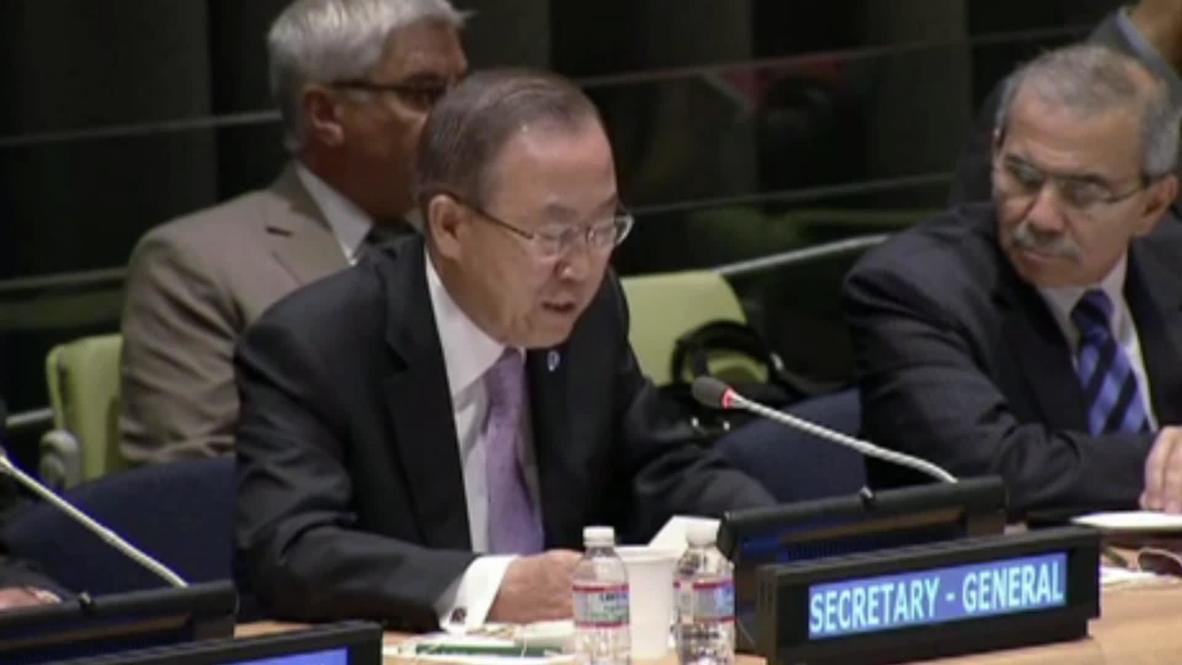 UN: United Nations failed in Syria, says Ban Ki-moon