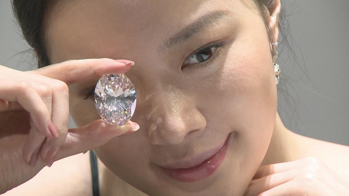 Hong Kong: Largest diamond ever goes under the hammer