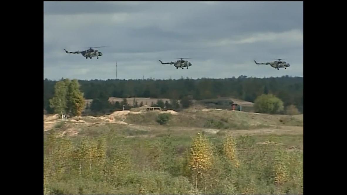 Belarus: Joint military muscle flexed during "Zapad-2013"