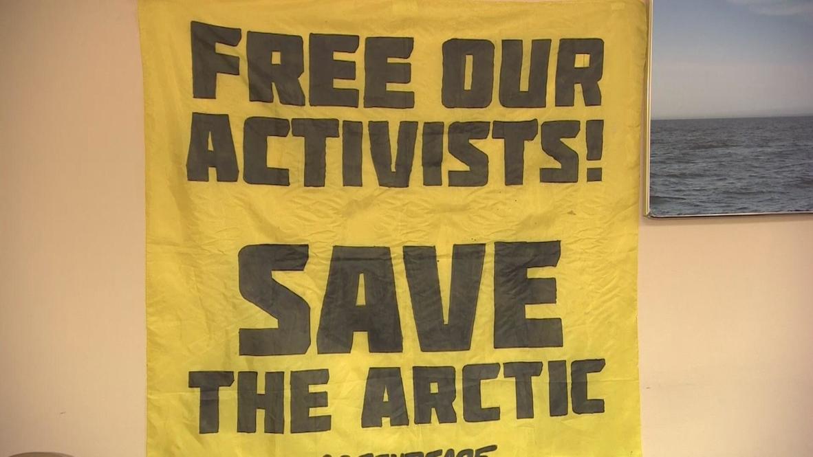 Russia: Arctic activists 'absolutely peaceful' - Greenpeace Russia