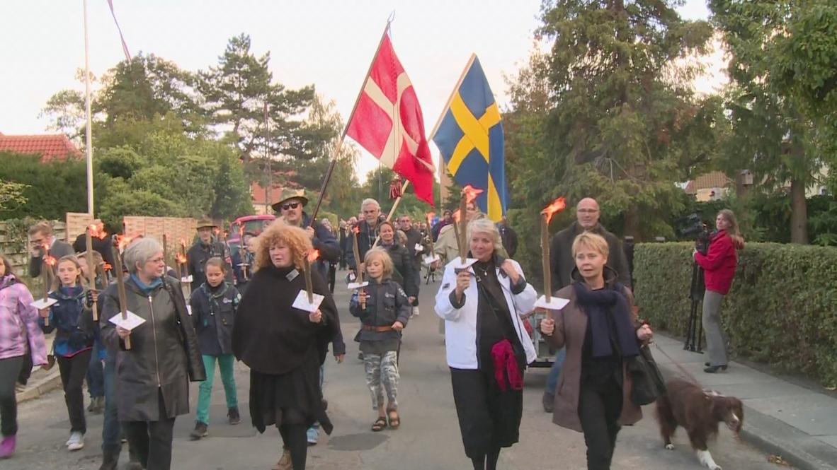 Denmark: Lights commemorate dark flight from Nazis