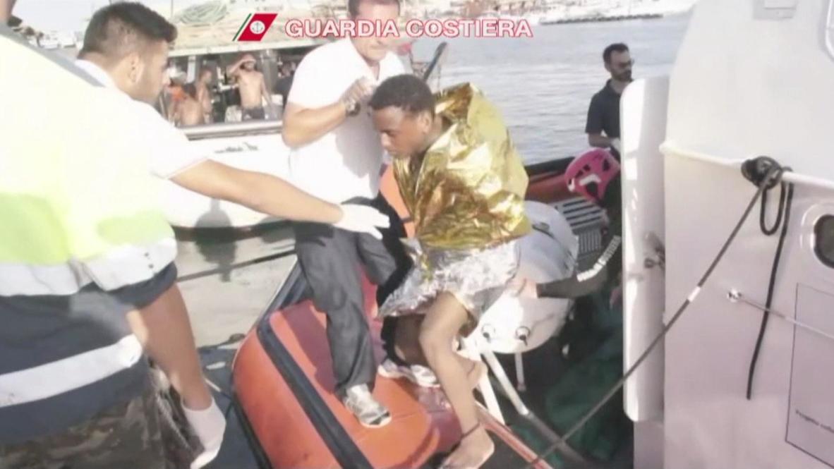 Italy: Migrants lost at sea after boat disaster