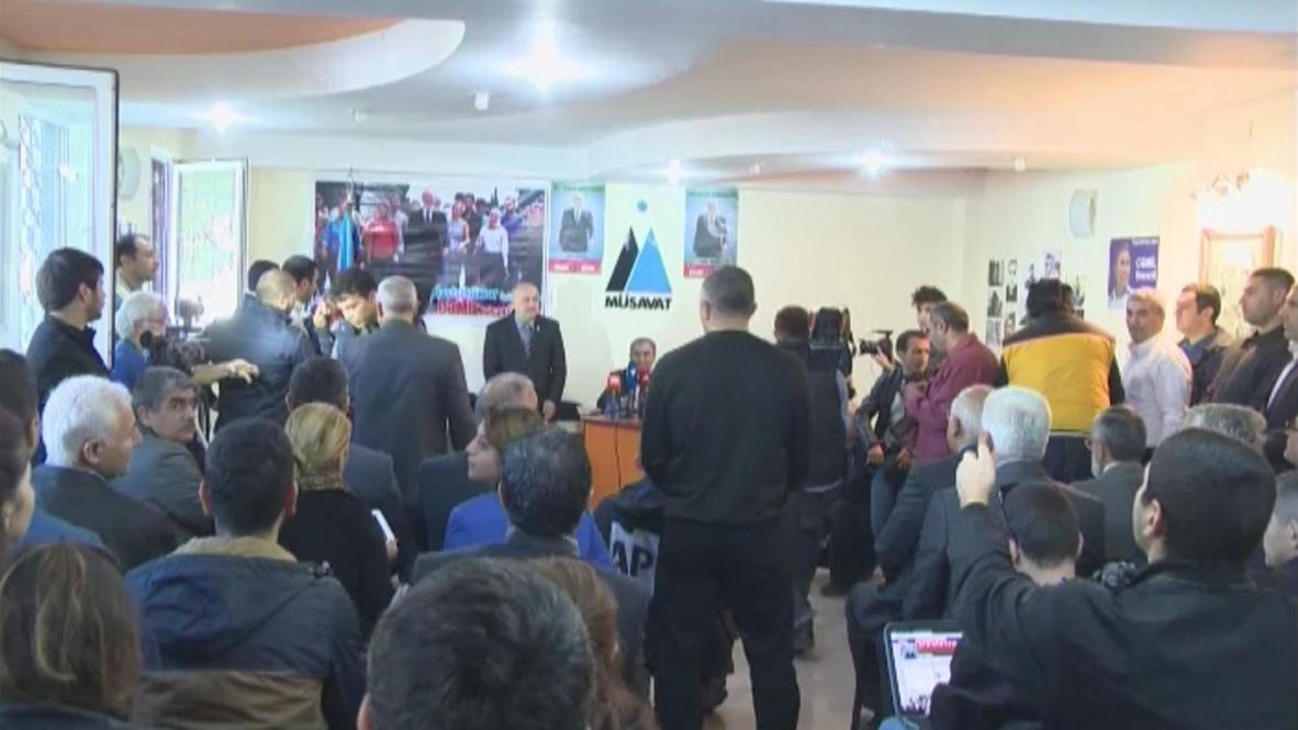 Azerbaijan: Aliyev stole election, says defeated candidate