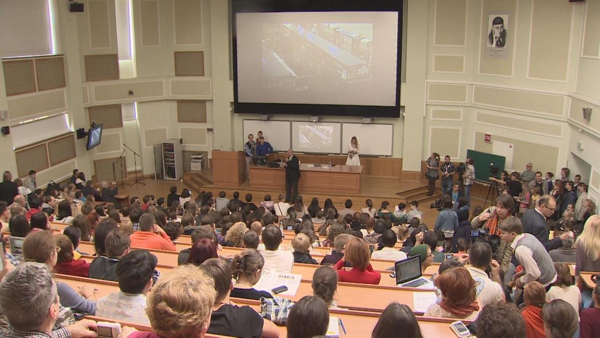 Russia: Cosmonauts video chat with students for Festival of Science