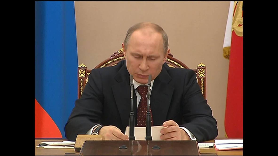 Russia: Putin - Russia a "responsible player in global arms market"