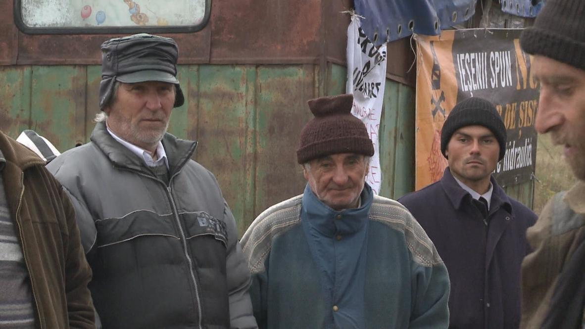 Romania: Death before fracking, swear protesters