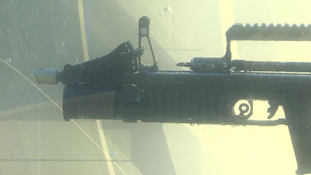 Russia: Unique underwater assault rifle unveiled in Moscow