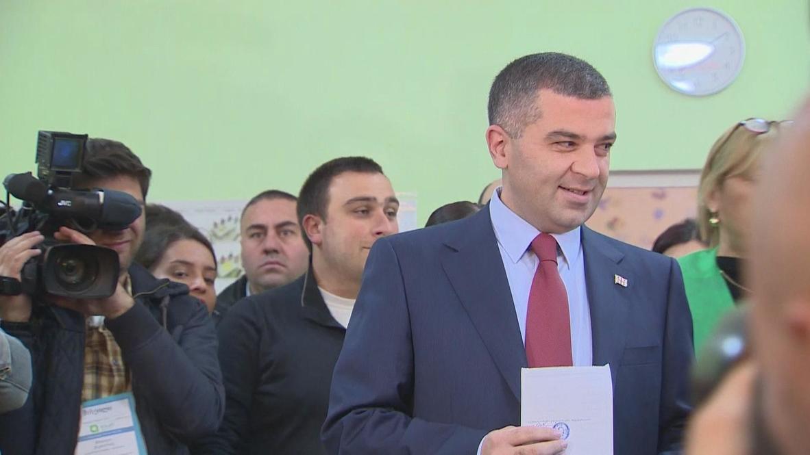 Georgia: Bakradze opens the polls on election day