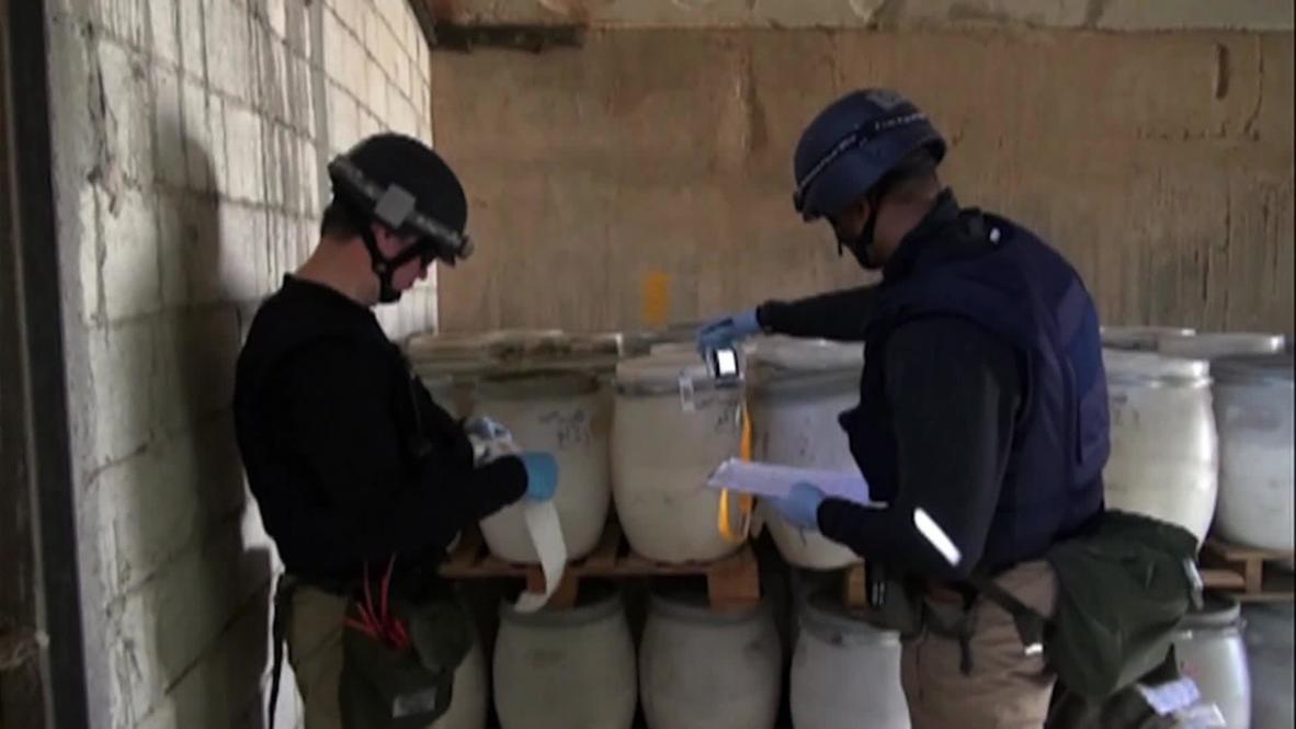 Syria: OPCW declare chemical weapons destroyed at site
