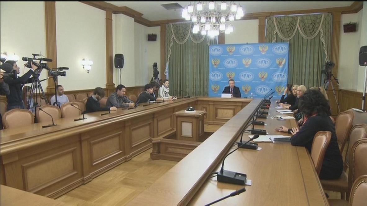 Russia: Lukashevich says Russia "doing whatever we can" for Syria