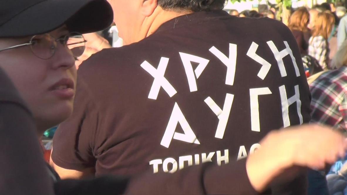 Greece: Golden Dawn clothe and feed citizens to honour slain members