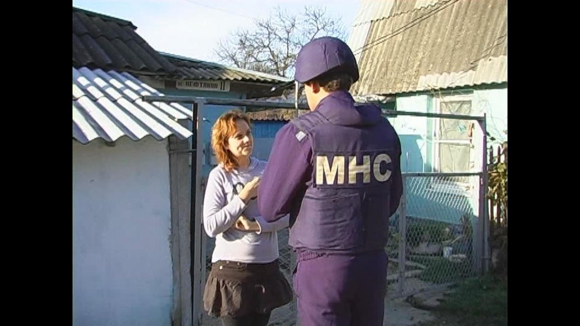 Ukraine: Unexploded German bomb makes a great fireworks show