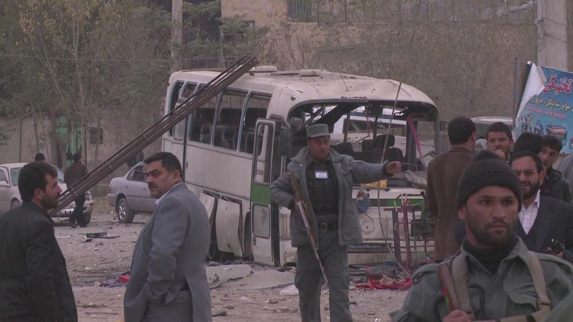 Afghanistan: Bomb blast rips through the capital