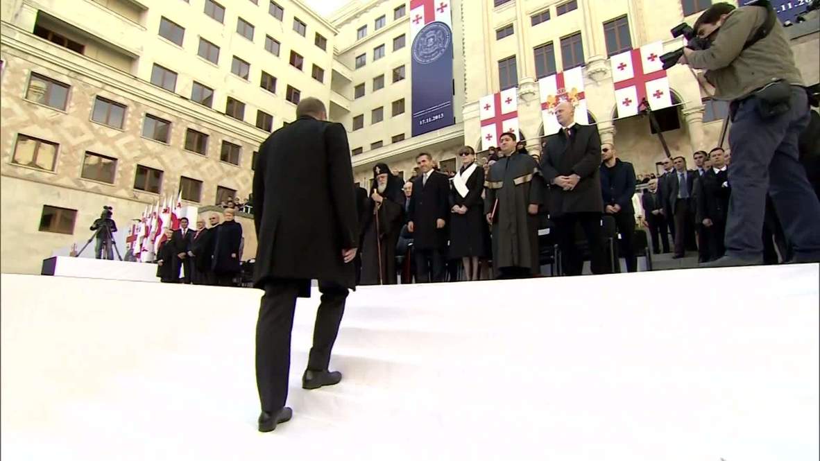 Georgia: Margvelashvili sworn in as president