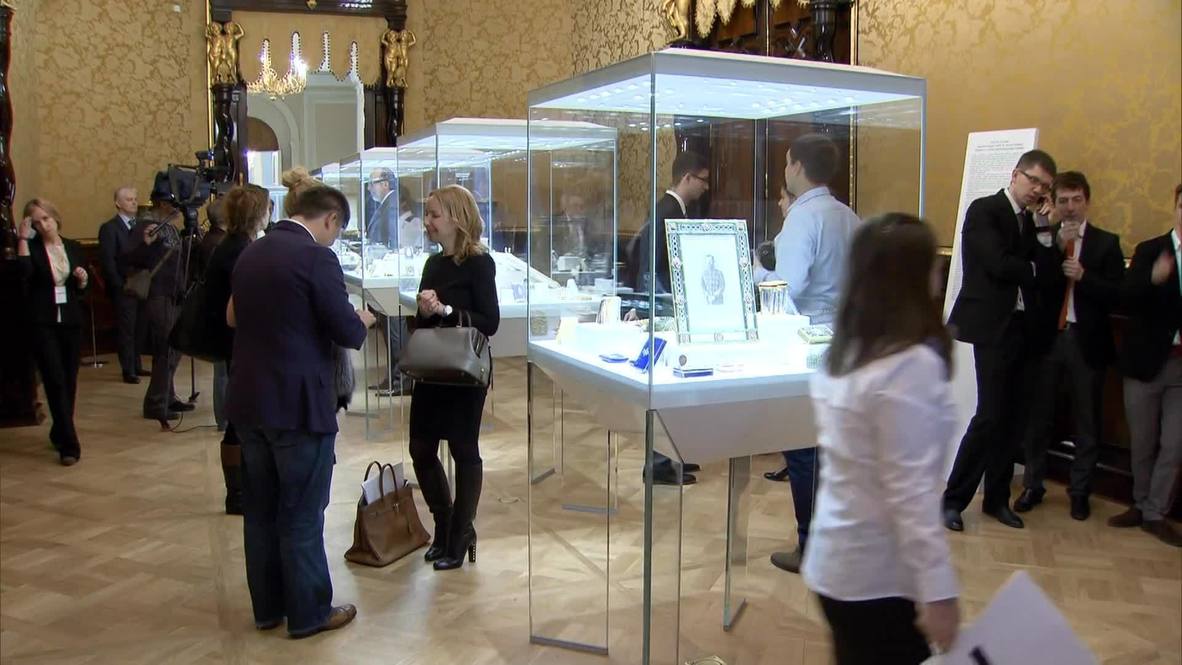Russia: Million dollar Faberge collection unveiled