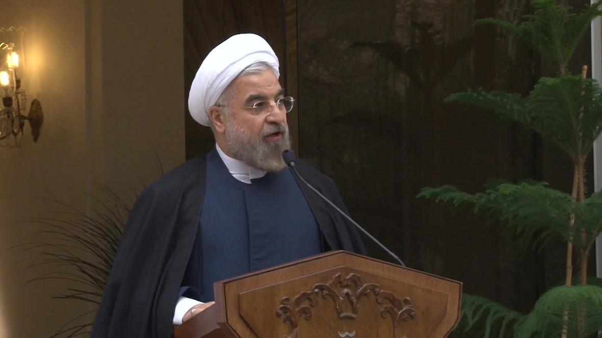 Iran: Rouhani - P5+1 deal recognizes 'Iran's nuclear rights'