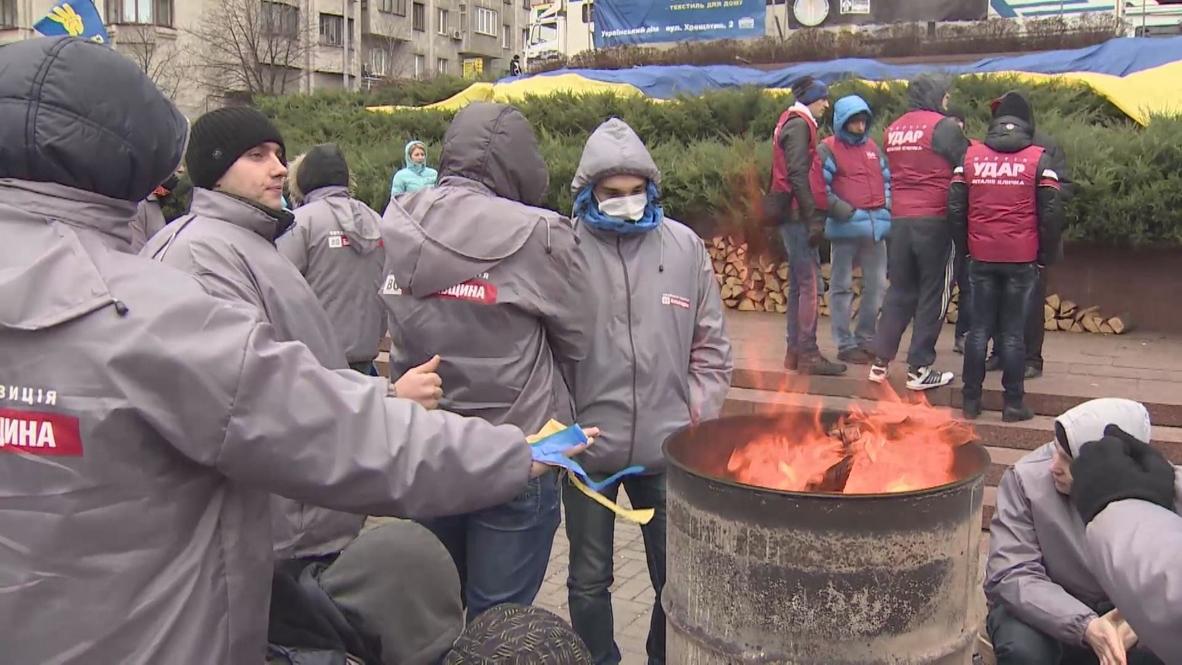 Ukraine: Activists warm up for further day of protests