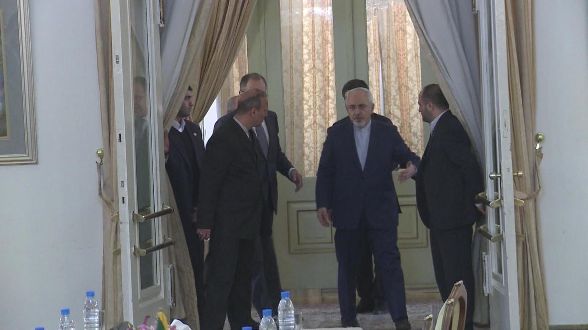 Iran: Lavrov in Tehran for talks with Zarif