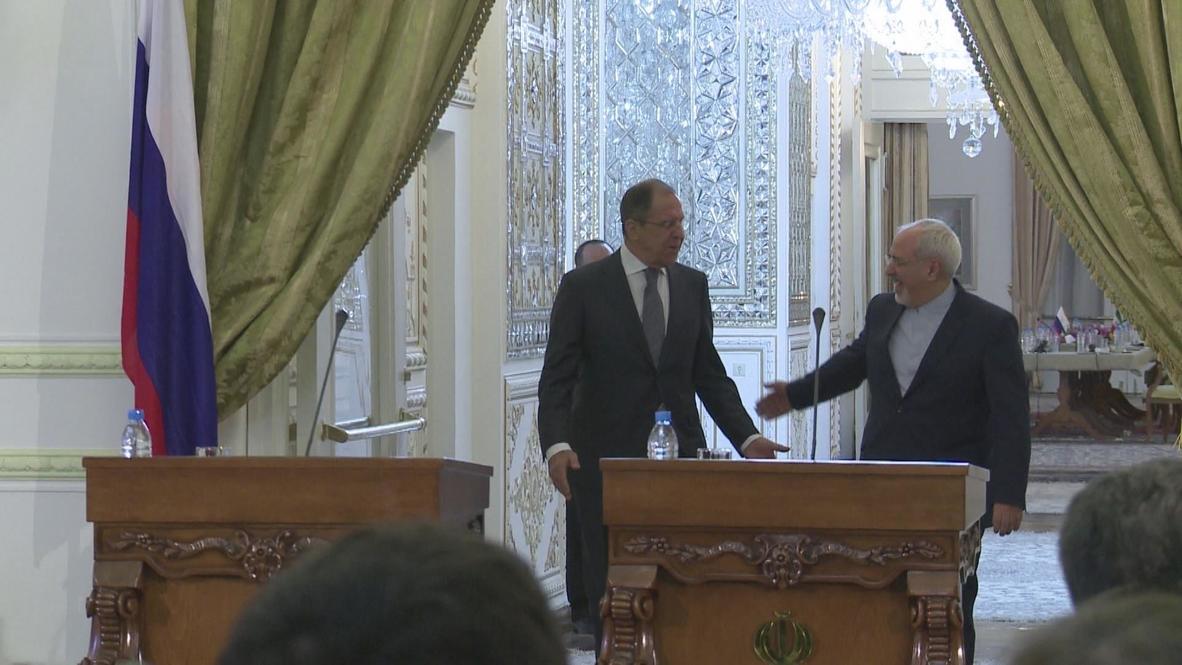 Iran: Lavrov holds press conference with counterpart Zarif