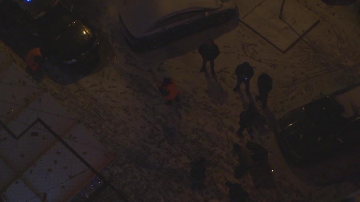 Ukraine: Wads of cash flutter down to protest-filled streets
