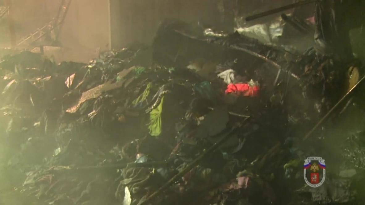 Russia: Blaze extinguished at Sadovod market for second time in two months