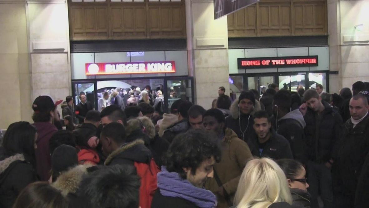 France: One whopping queue for Burger King's Paris relaunch