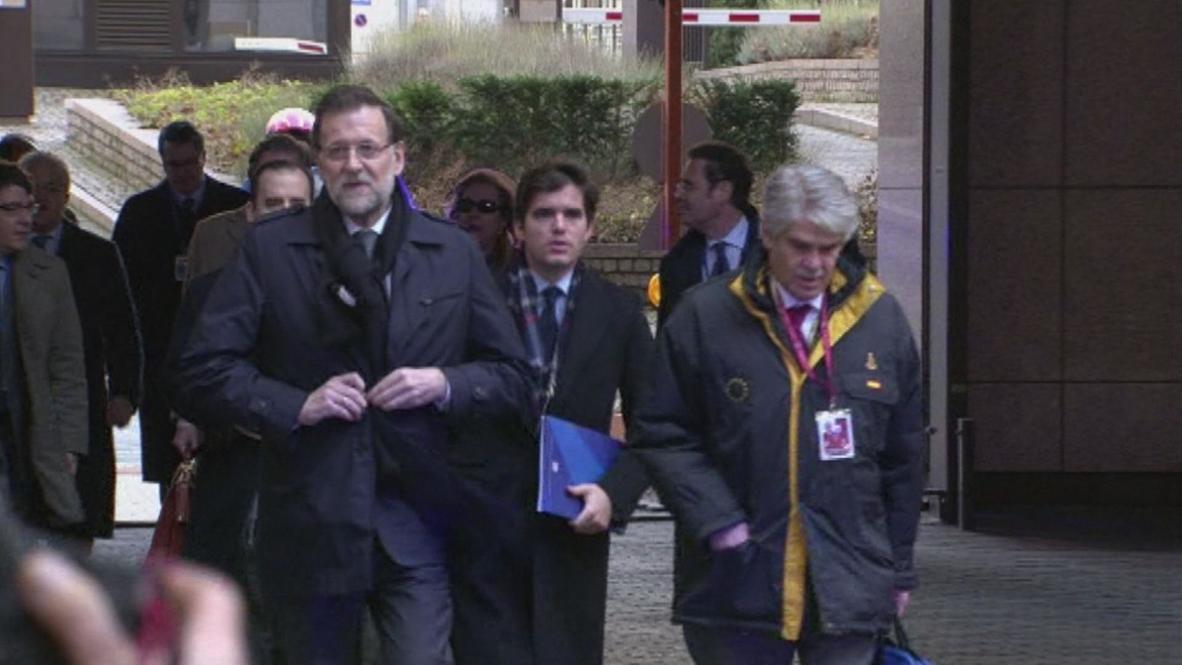 Brussels: An affront to Spanish pride? Rajoy IDd at EC