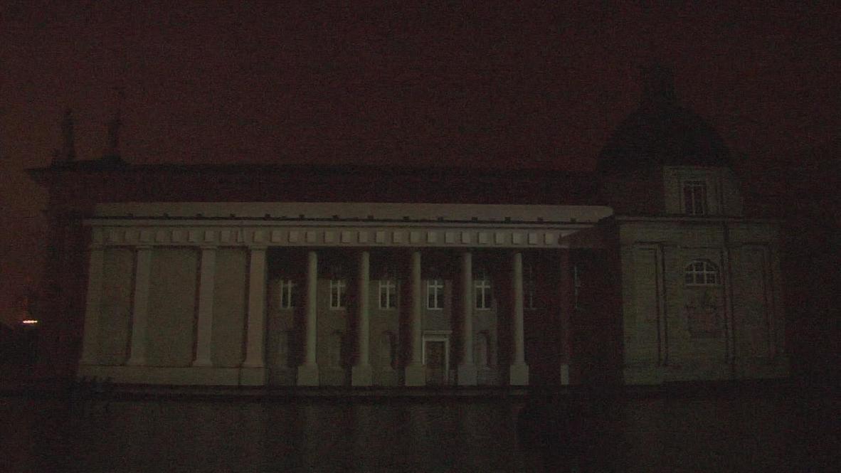 Lithuania: Seeing is believing - 3D xmas tranforms Vilnius Cathedral