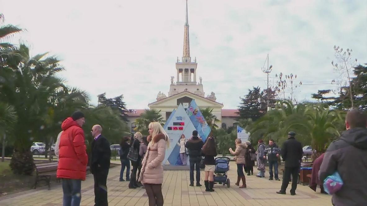 Russia: Sochi work ongoing six weeks away from Winter Olympics