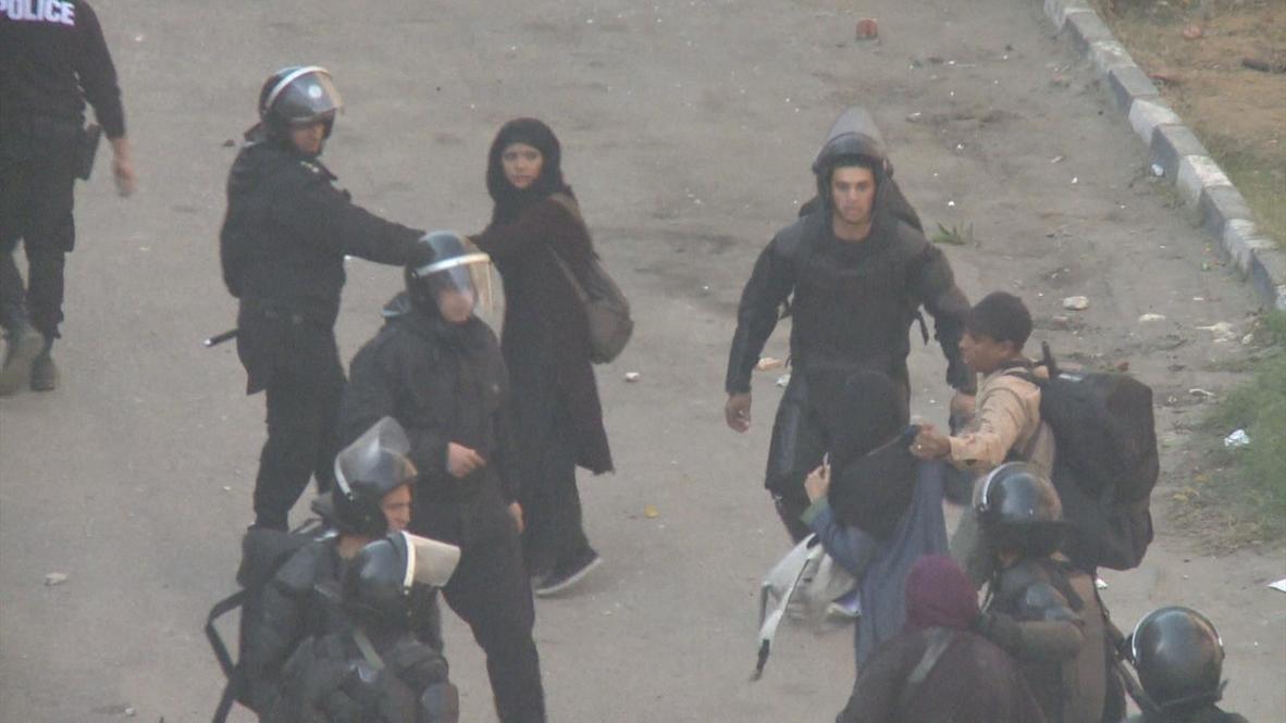 Egypt: Arrests made as Pro-brotherhood protesters burn University