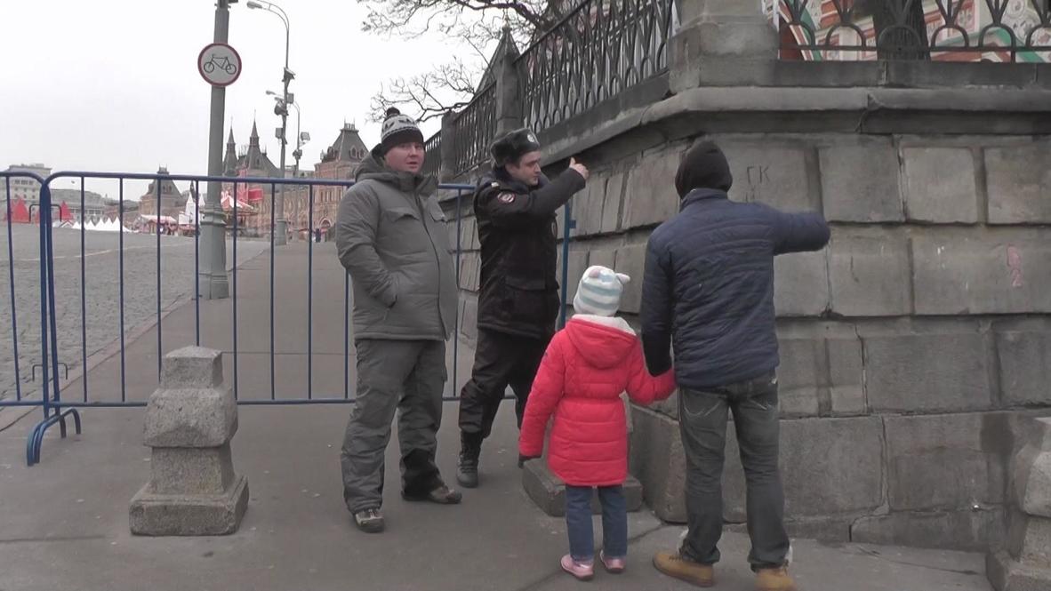 Russia: Suspicious bag has Red Square cordoned off