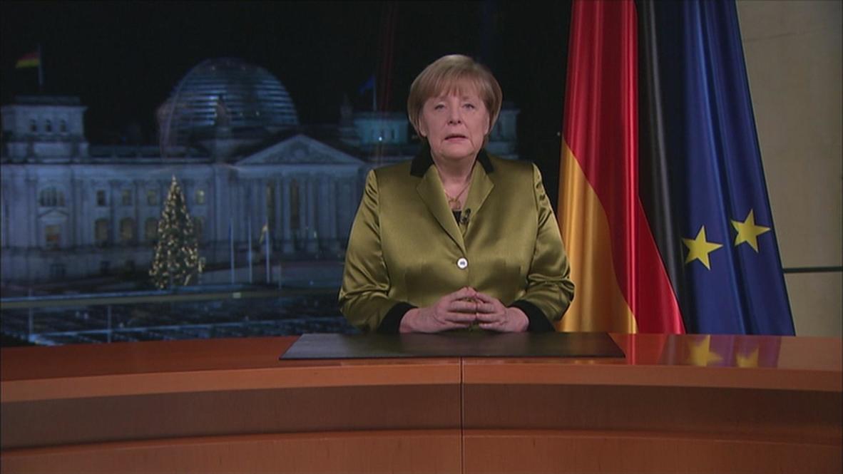 Germany: Merkel on national "motivation, commitment, solidarity"