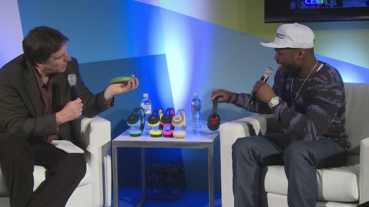 USA: 50 Cent touts live broadcast Hang W/ app