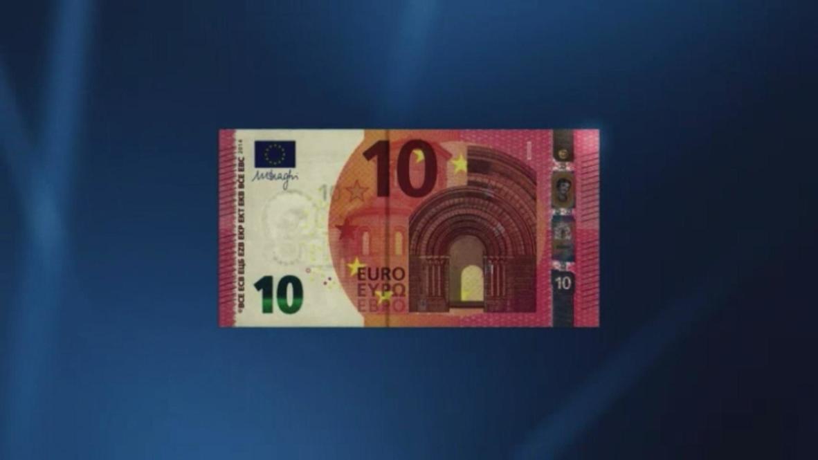 Germany: New 10 Euro note introduced to resist counterfeiting