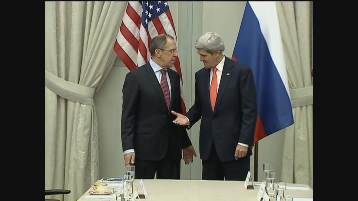 France: Kerry gives Lavrov potatoes as the two talk Syria