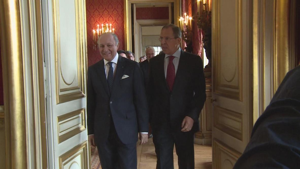 France: Lavrov and Fabius talk Syria and C.A.R