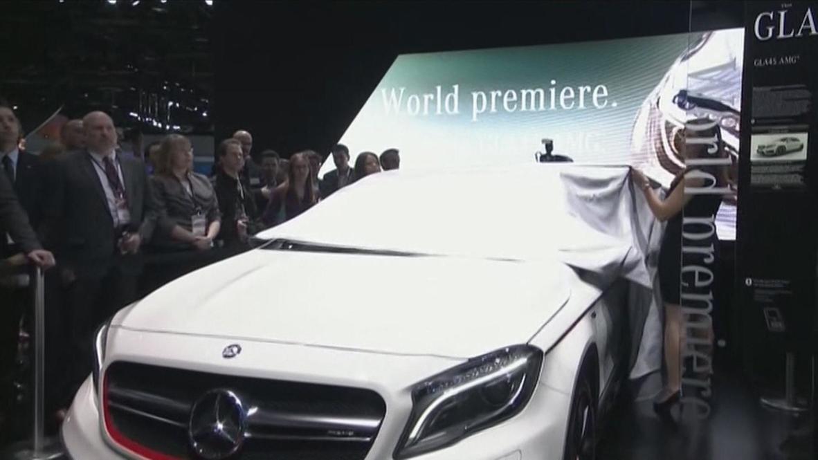 USA: Mercedes rolls out ultra-futuristic GLA 45 AMG