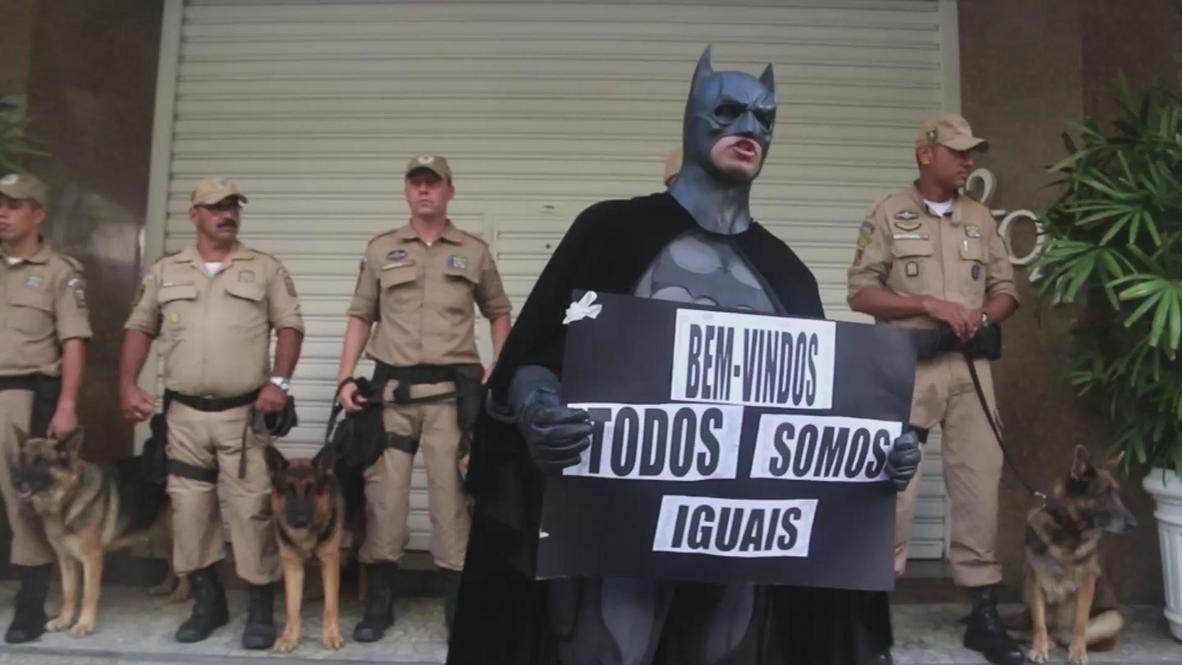 Brazil: Batman crusades for Rio's poor