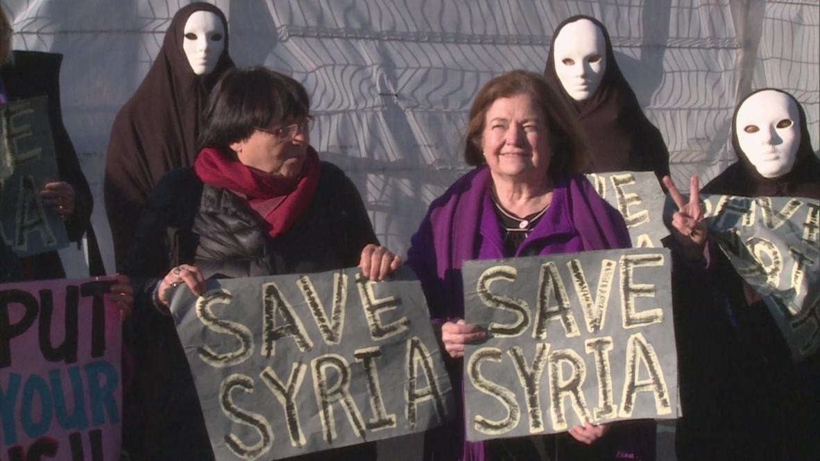 Switzerland: Women rally for Syrian solution without Western interests