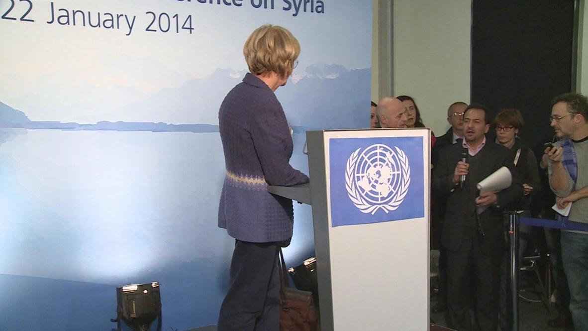 Switzerland: Italian FM calls for more 'understanding’ at Syria talks