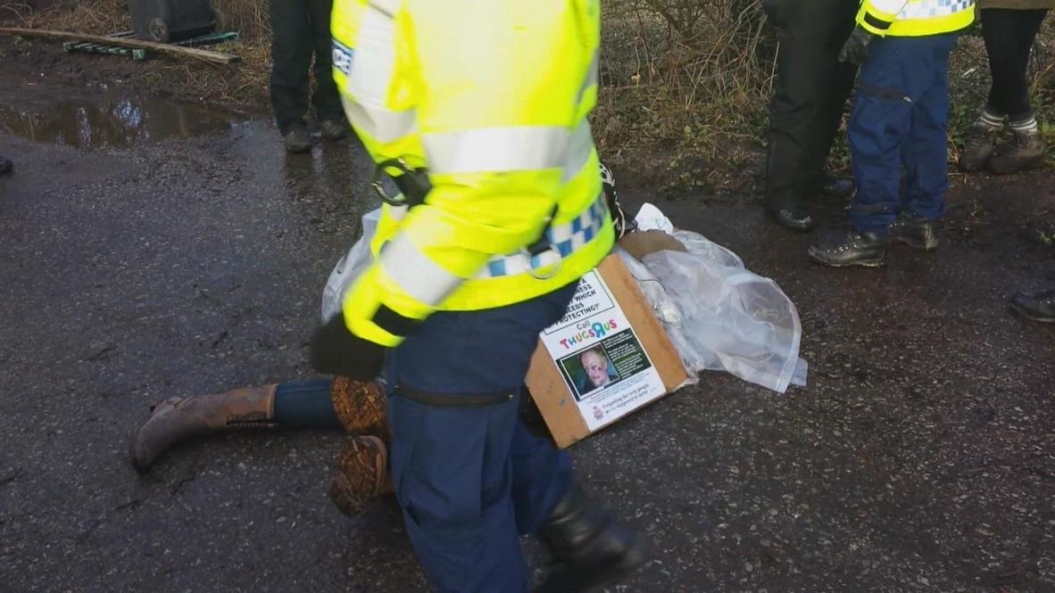 UK: Protesters won’t take fracking lying down