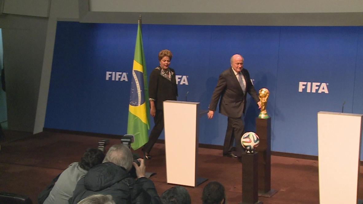 Switzerland: Brazil 2014 will be the 'cup of cups' - Rousseff