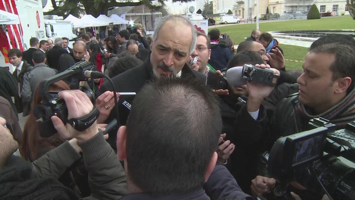 Switzerland: Meeting with opposition about formalities, not substance - Jaafari