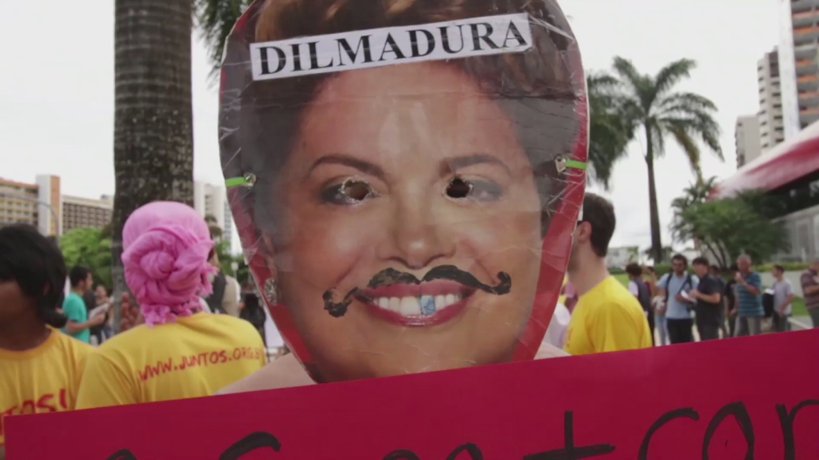 Brazil: Dozens protest FIFA World Cup in capital
