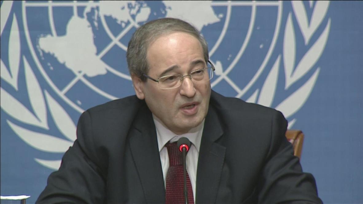 Switzerland: We shall allow Homs women and children to move- Makdad