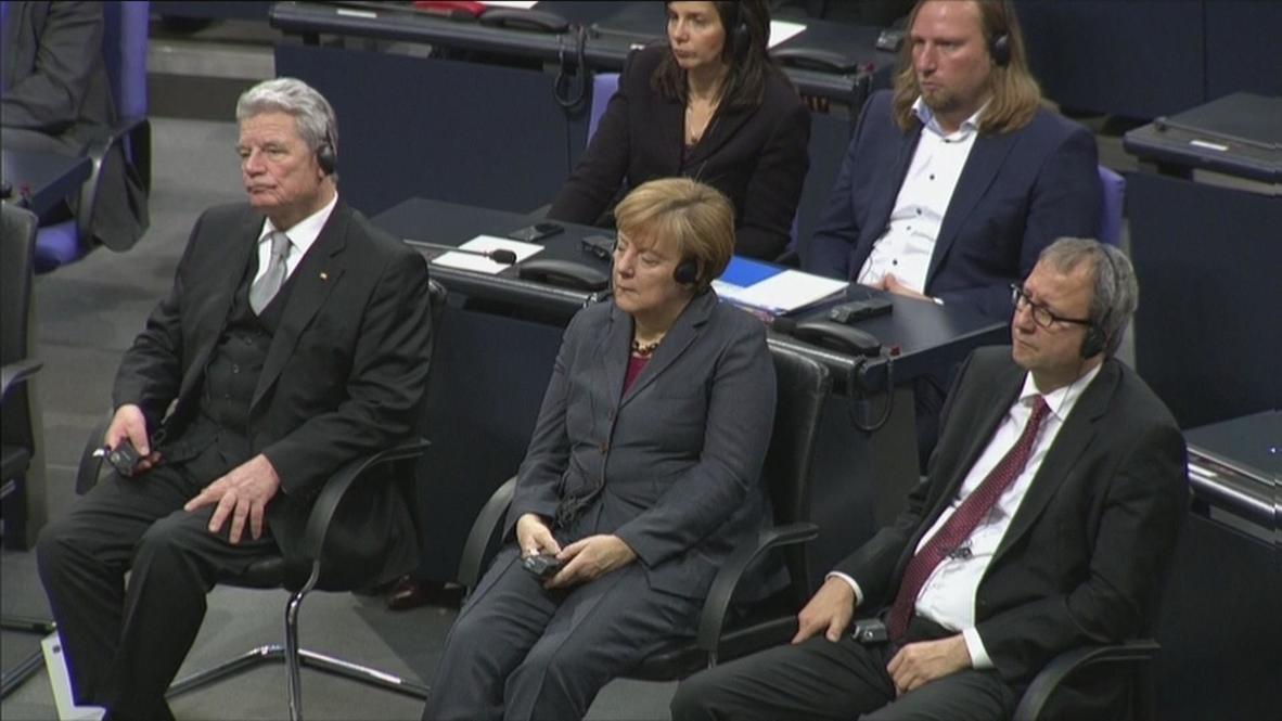 Germany: Leningrad veteran, Daniil Granin, addresses Bundestag